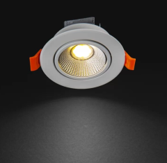 Noas Mercan 5 Watt Sıva Altı Beyaz Kasa Yuvarlak Cob LED Spot YL28-0500, YL28-0501 Günışığı