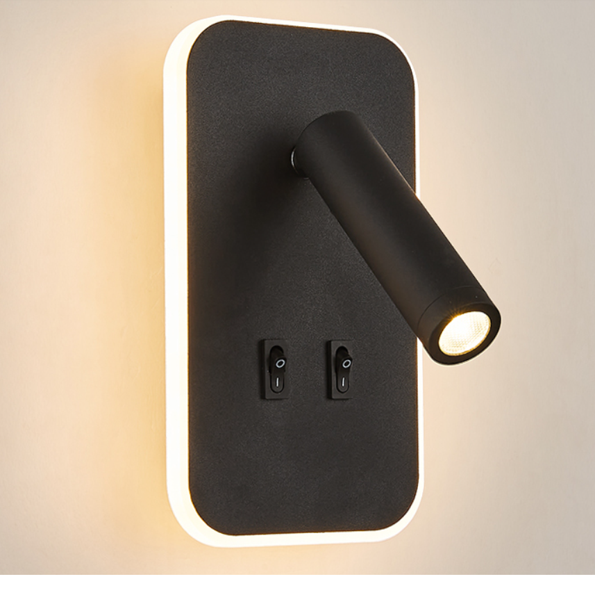 Cata Tuvalu 13w Günışığı 3200 Kelvin Yatak Başı Led Aplik Siyah Kasa CT-5253S