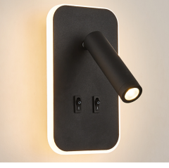 Cata Tuvalu 13w Günışığı 3200 Kelvin Yatak Başı Led Aplik Siyah Kasa CT-5253S