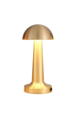 Cata CT-8429 Lizbon 3 Işık Gold Renkli Dokunmatik USB Şarjlı Dim Edilebilir Masa Lambası