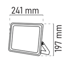 Noas 200w LED Projektör Ultra Slim 16000 Lümen YL70-1200, YL70-1201