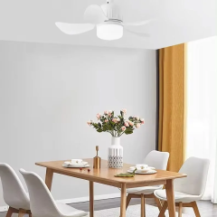 Cata Karayel Fan 82 Watt Led Beyaz Işık, Tavana Monteli Vantilatörlü Ampül 4 Kanatlı Pervane CT-1155