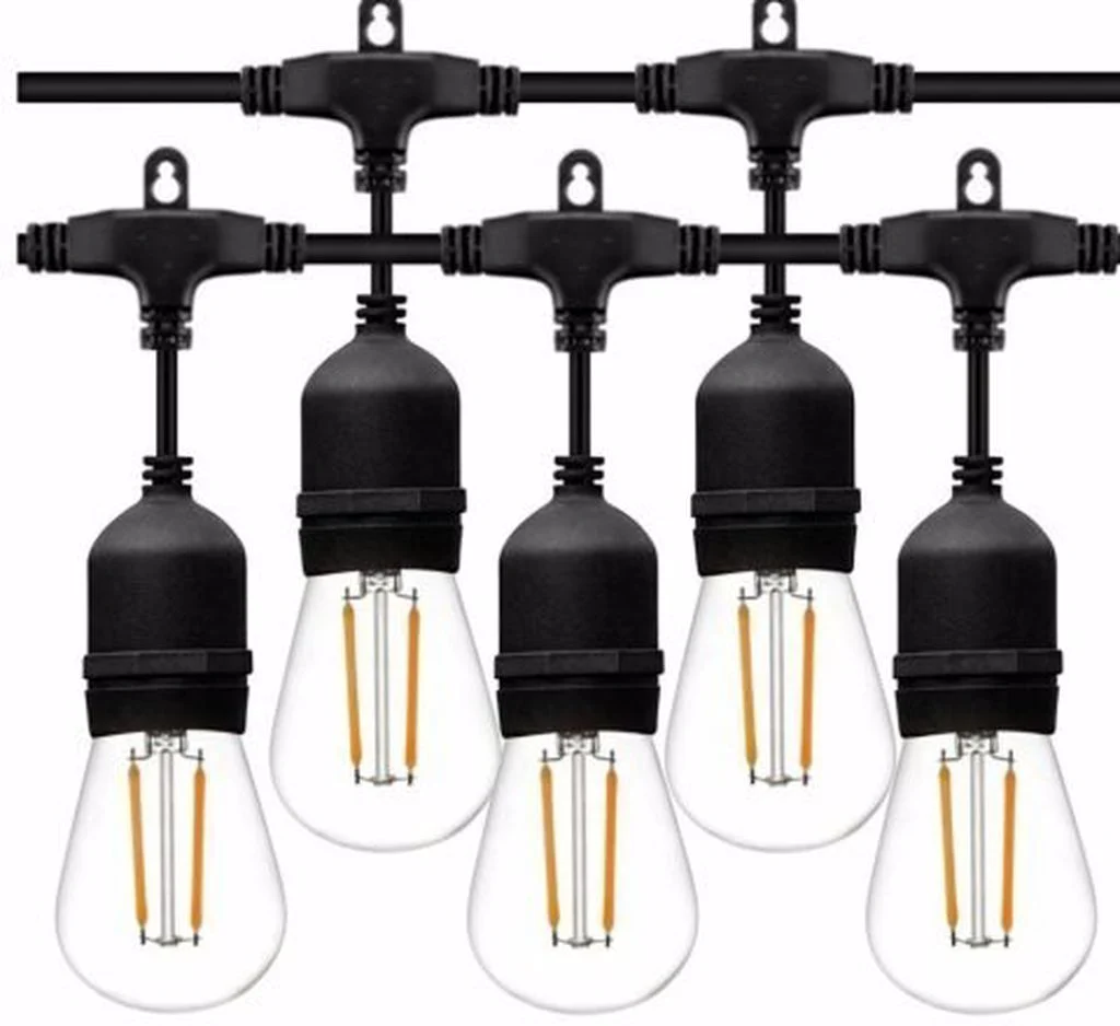 Cata Sarmaşık 10 Metre 20 Duy Sarkıt Eklenebilir Dış Mekan Yılbaşı Ağaç ve Bahçe Aydınlatma CT-7070