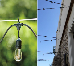 Cata Sarmaşık 5 Metre 5 Duy Sarkıt Eklenebilir Dış Mekan Yılbaşı Ağaç ve Bahçe Aydınlatma CT-7069