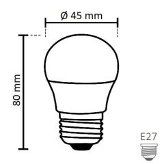 Noas 6W E27 Duylu Top Led Ampül YL95-0701-T, YL95-0702-T