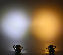 Cata Yıldız 1,5 Watt Sıva Altı Siyah Kasa Yuvarlak LED Spot 80 Lümen CT-5270SYH