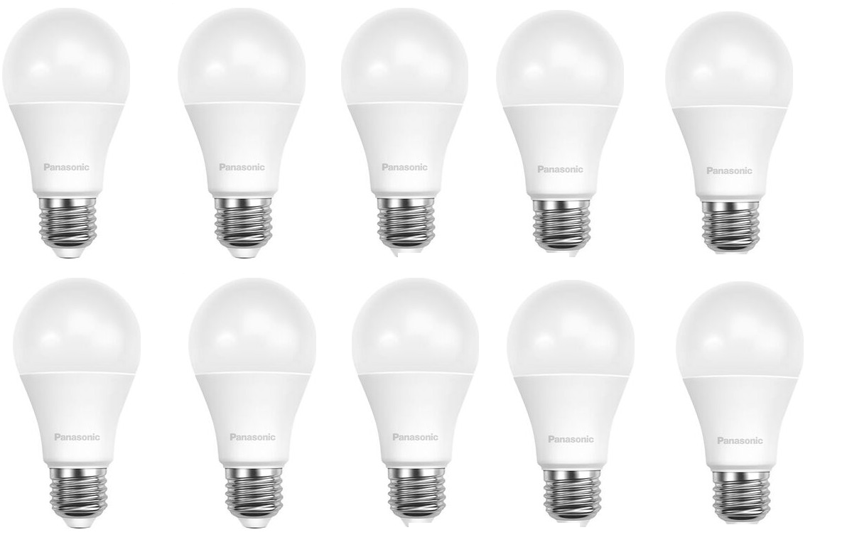 Panasonic 8.5W Ilık Beyaz 4000k Led Ampul E27 Duy LDACH09WG2R7 10 Adet