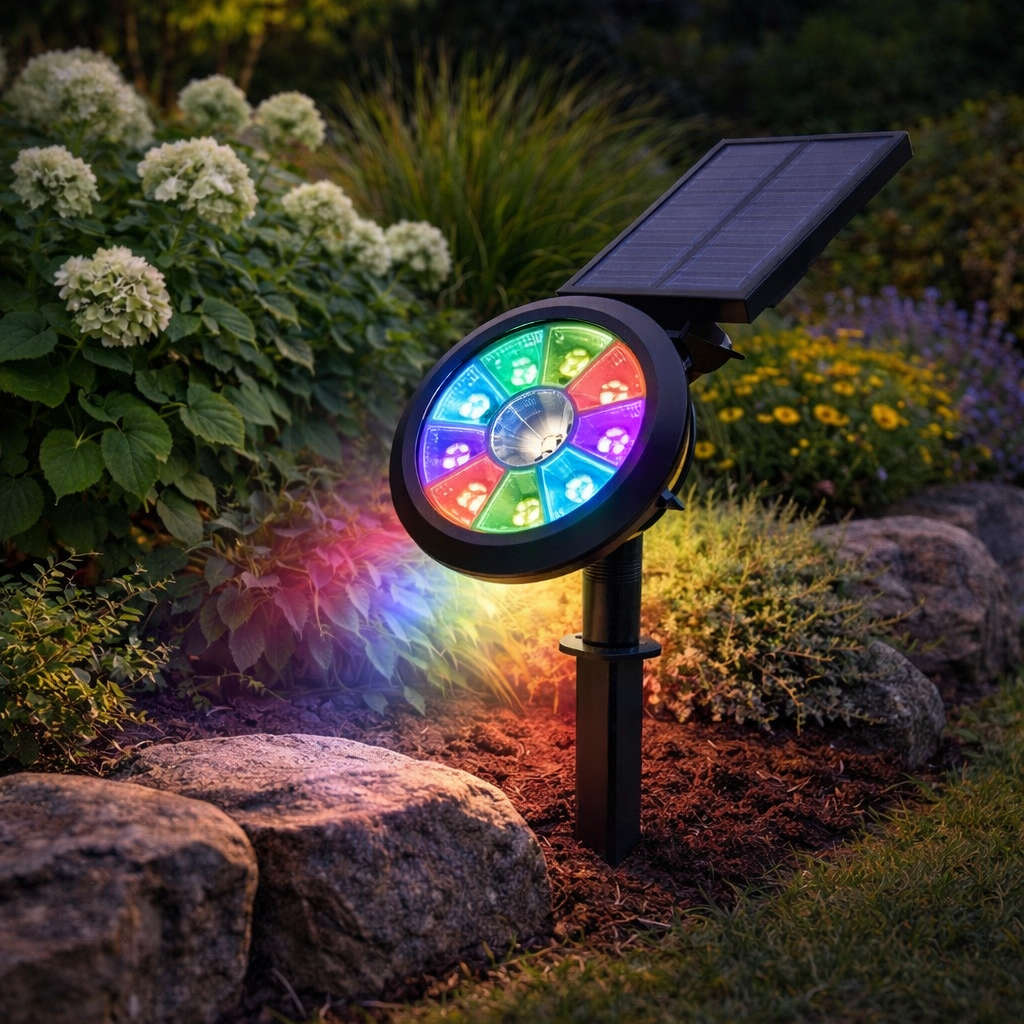 Cata Mila 18W RGB Led Solar Çim Bahçe Armatürü CT-7321