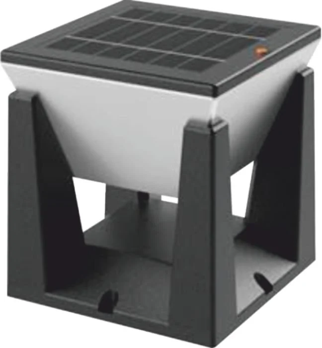 Cata Tibet 75w Beyaz Işık 6500K Solar Kare Set Üstü Bahçe Armatürü CT-7314