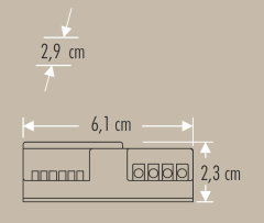 Cata 400 Watt Mini Kompakt Radar Sensör CT-9195