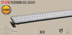 Cata 60cm 30W Platinum Wallwasher Ct-4796