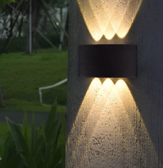 Noas Efes 6 Watt Siyah Çift Yönlü Dış Mekan LED Aplik YL83-1012, YL83-1016