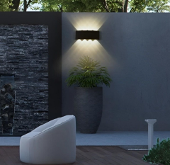 Noas Efes 8 Watt Siyah Çift Yönlü Dış Mekan Günışığı 3200k LED Aplik YL83-1062