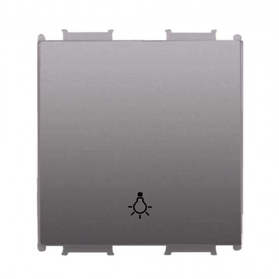 Viko Panasonic Modüler Antrasit Light Yaylı Anahtar 2M Kapak - WVTR20164AN-TR