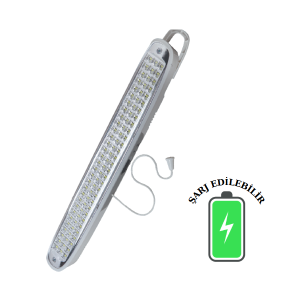 Noas Datça 90 Ledli 6 Watt 90 cm İpli Şarjlı LED Işıldak 500 Lümen YL05-1021