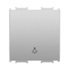 Viko Panasonic Modüler Metalik Beyaz Light Yaylı Anahtar 2M Kapak - WVTR20164MW-TR