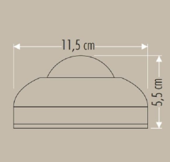 Noas 10 Amper 1200 Watt 360 Derece Sıva Üstü Hareket Sensörü YL04-7361