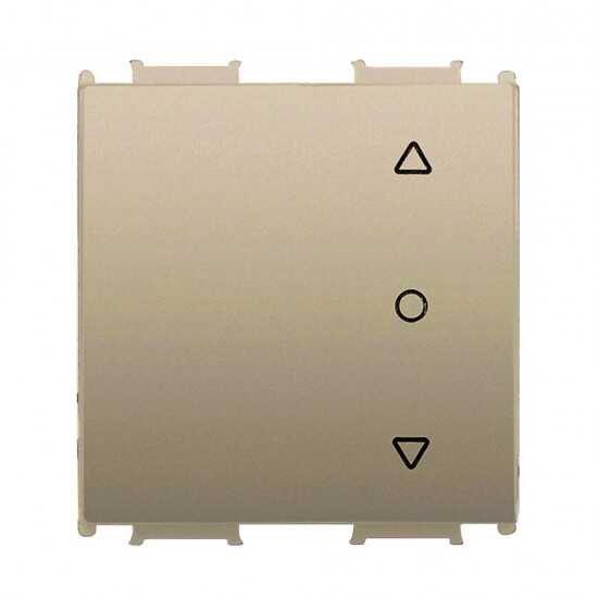 Viko Panasonic Modüler Dore Tek Düğmeli Jaluzi Kumanda Anahtarı 2M Kapak - WVTR20234DR-TR