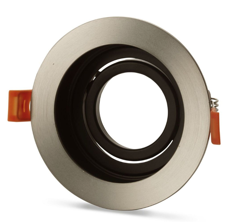 Noas Amazon Saten Alüminyum Dekoratif Boş Spot Kasası Yuvarlak YL60-1662