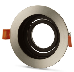 Noas Amazon Saten Alüminyum Dekoratif Boş Spot Kasası Yuvarlak YL60-1662