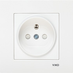 Viko Karre Beyaz UPS Priz Çocuk Korumalı ÇERÇEVELİ