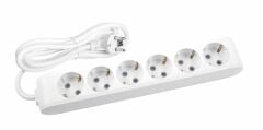 Viko Multi-let 6'lı Grup Priz Topraklı Çocuk Korumalı 3 Metre Beyaz - 90113603