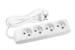 Viko Multi-let 4'lü Grup UPS Priz Çocuk Korumalı 2 Metre Beyaz - 90110402