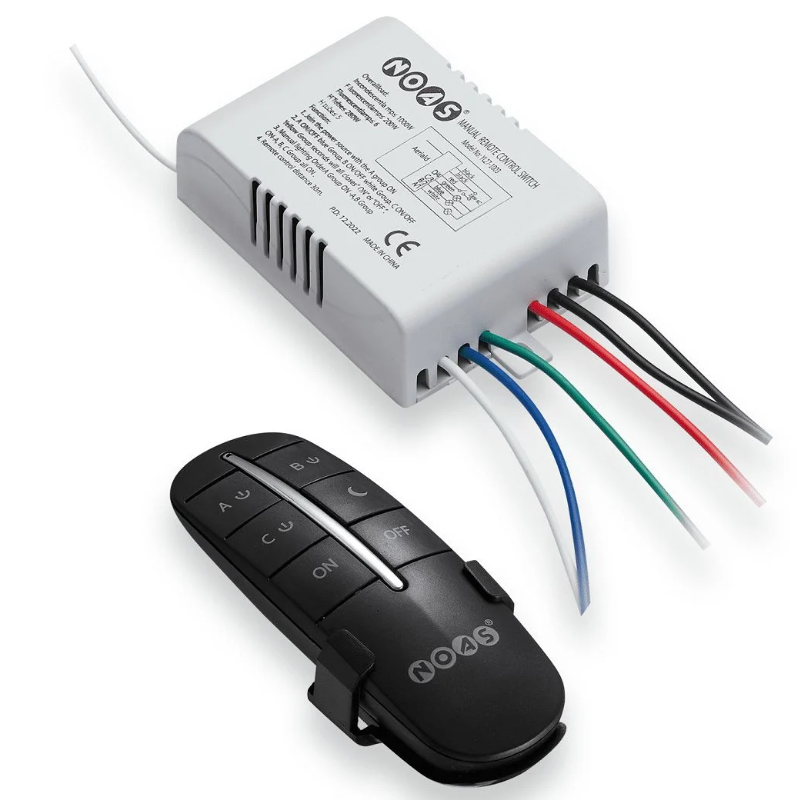 NOAS 3x1000W 3 Kanallı Avize Kumandası  YL27-1003