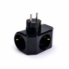 Viko Yonca Plus Siyah Üçlü Topraklı Fiş Priz - 90303004