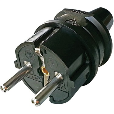 Viko Topraklı Erkek Fiş Siyah 90304110