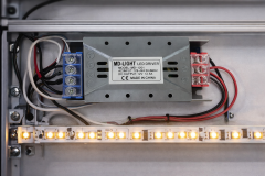 MD-LIGHT 16.5 Amper 200W 12 Volt Şerit Led Trafosu Ultra Slim Adaptör MD-1601