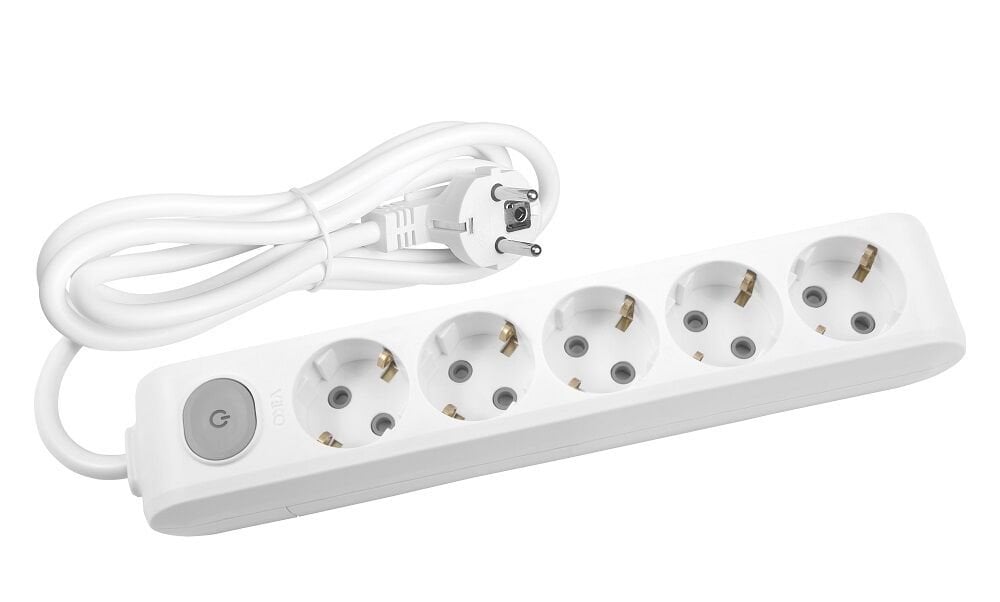 Viko Multi-let 5'li Grup Priz Anahtarlı Topraklı Çocuk Korumalı 2 Metre Beyaz - 90117502