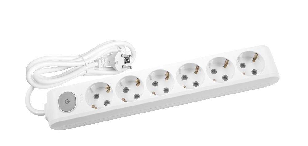 Viko Multi-let 6'lı Grup Priz Anahtarlı Topraklı Çocuk Korumalı 2 Metre Beyaz - 90117602