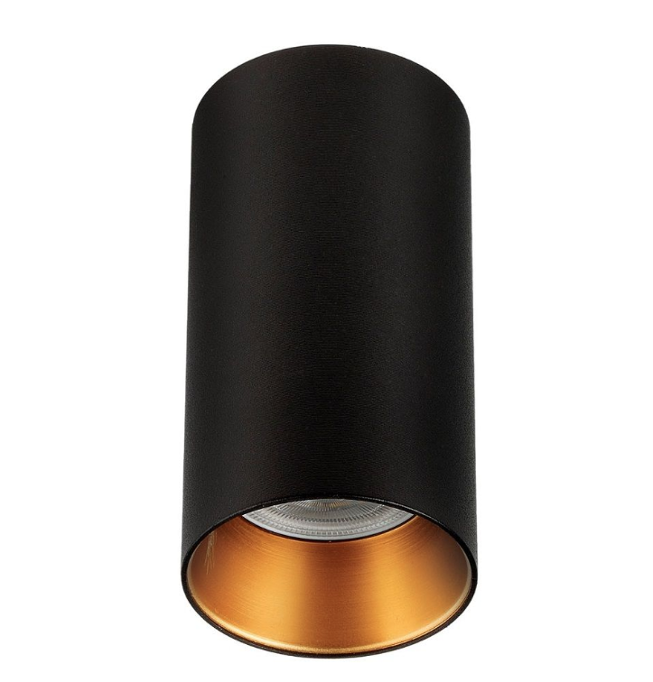 Noas Floransa Siyah-Bakır 10x10cm Alüminyum Dekoratif Boş Spot Kasası YL60-9160