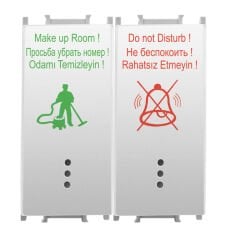 Viko Panasonic Modüler DND/MUR İç Ünite 230 Volt 2M Mekanizma + Kapak - WVTR27054BL-TR