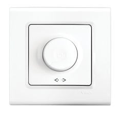 Viko Linnera Beyaz Dimmer Pro RL 6-100W Led İçin ÇERÇEVELİ