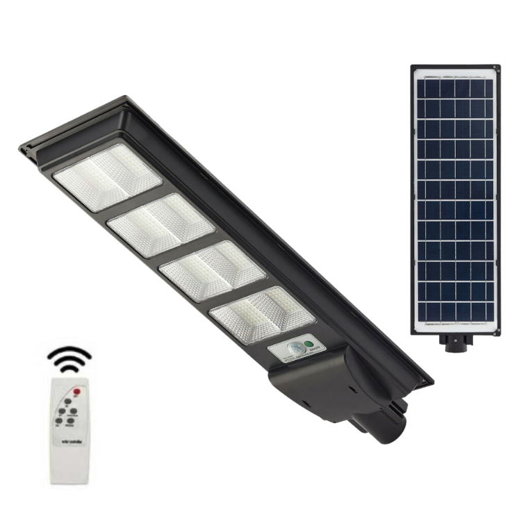 Noas 400W Beyaz Işık 6500K Sensörlü Led Kumandalı Solar Sokak Armatürü YL73-0400-S