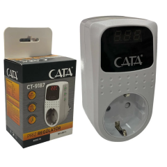Cata CT-9187 Tekli Akım Korumalı Fişli Priz Regülatör 4000W