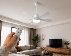 Volttrend 40w Led 6 Pervaneli Tavan Vantilatörü E27 Duylu 3 Renk Fonksiyonlu 2089