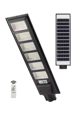 Noas 600W Beyaz Işık 6500K Sensörlü Led Kumandalı Solar Sokak Armatürü YL73-0600-S