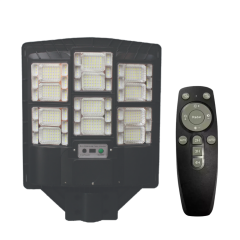 Noas 600W Beyaz Işık 6500K Sensörlü Led Kumandalı Solar Sokak Armatürü YL73-0610-S