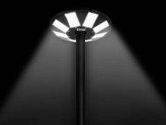 Noas 800W Beyaz Işık 6500K Sensörlü Led UFO Kumandalı Solar Sokak Armatürü YL73-0800-S