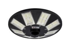 Noas 800W Beyaz Işık 6500K Sensörlü Led UFO Kumandalı Solar Sokak Armatürü YL73-0800-S