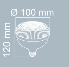 Noas 30W Kristal Torch Led Ampul Beyaz Işık 6500k E27 Duylu 2930 Lümen YL95-3011