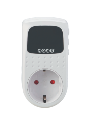 Noas Tekli Dijital Akım Korumalı Priz Beyaz 918 Joule YL04-0443