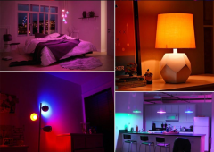 Noas 9W RGB Led Ampul Dimlenebilir 810 Lümen E27 Duy YL95-9029