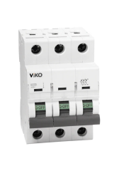 Viko 3X50 Amper 3 Fazlı C Tipi 4.5 kA Otomatik Sigorta 4VTB-3C50