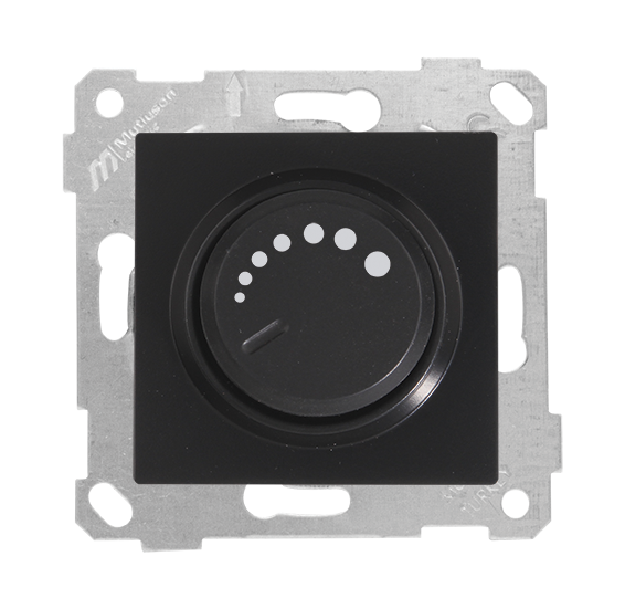 Mutlusan Rita Siyah Işıklı Dimmer 600W Çerçevesiz 2200 440 0284