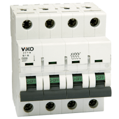 Viko 4X32 Amper 4 Fazlı C Tipi 4.5 kA Otomatik Sigorta 4VTB-4C32