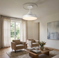 Cata CT-1156 Dolunay Fan Led Açılır Kapanır Hayalet Pervaneli 3 Mod Renkli
